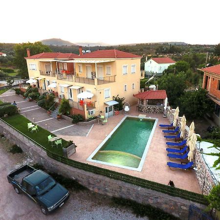 Palaiologou Panorama Apartments Mantamádos Dış mekan fotoğraf