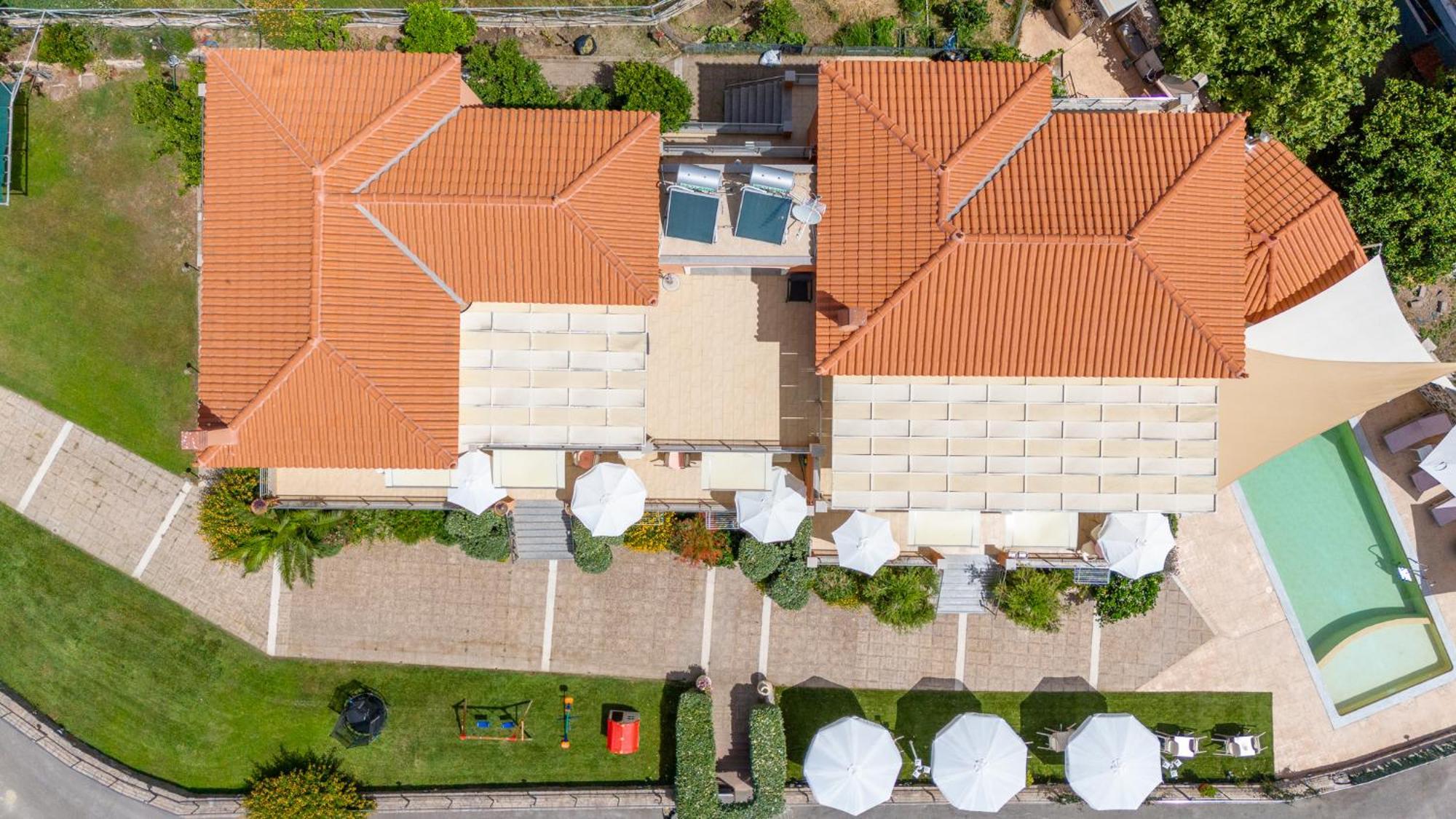 Palaiologou Panorama Apartments Mantamádos Dış mekan fotoğraf