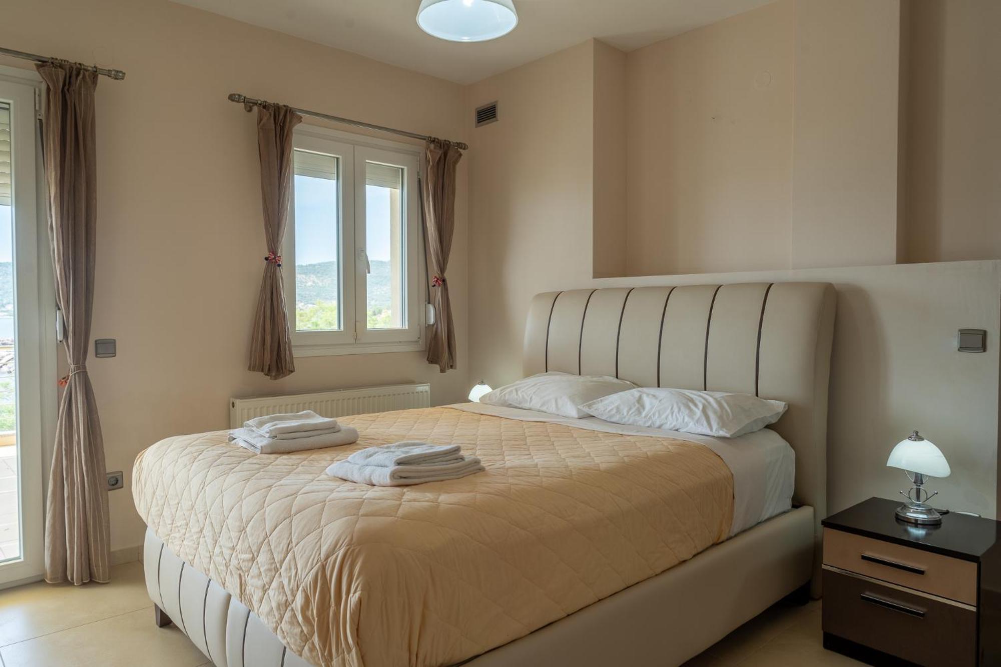 Palaiologou Panorama Apartments Mantamádos Dış mekan fotoğraf