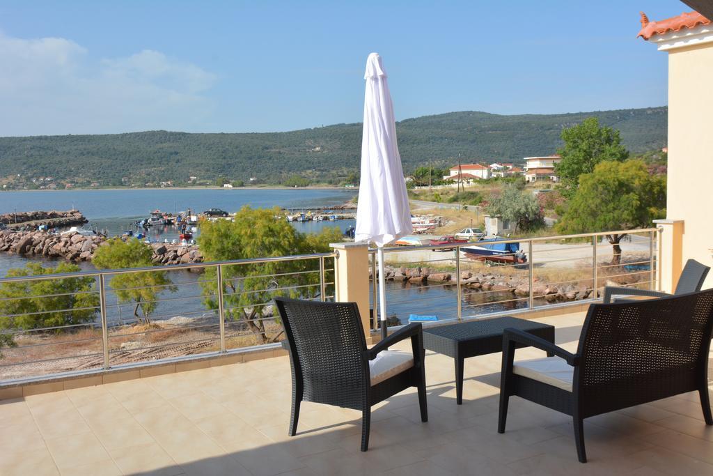 Palaiologou Panorama Apartments Mantamádos Dış mekan fotoğraf