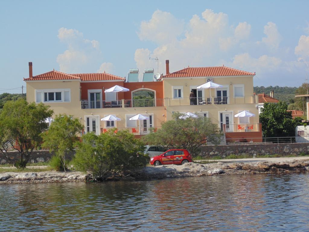 Palaiologou Panorama Apartments Mantamádos Dış mekan fotoğraf